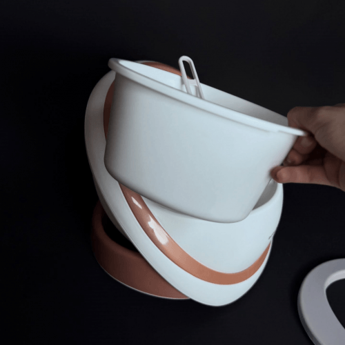 Горшок для детей Babyhood Капсула Золотой BH-143GL