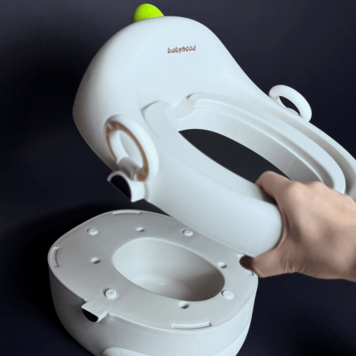 Горшок для детей Babyhood Дино 3в1 Серый BH-144