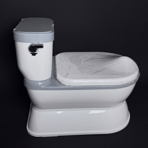 Горшок в виде туалета Babyhood Серый BH-149G