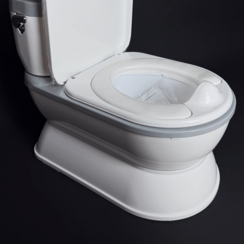 Горшок в виде туалета Babyhood Серый BH-149G