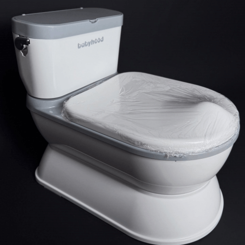 Горшок в виде туалета Babyhood Серый BH-149G