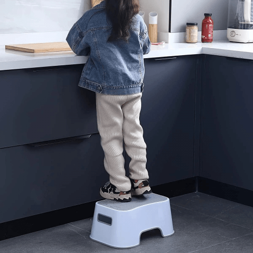 Ступенька для детей Babyhood Космос Белый/Серый BH-520