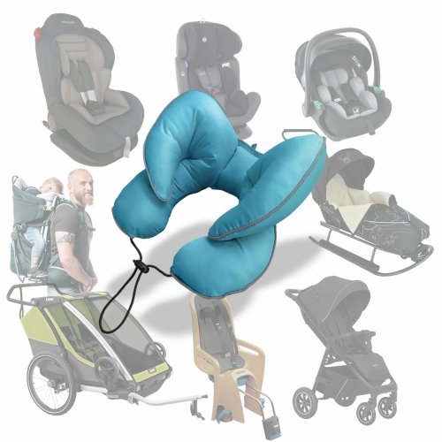 Подушка в коляску и автокресло Ontario Baby Baby Travel Classic Pillow Голубой ART-0000643