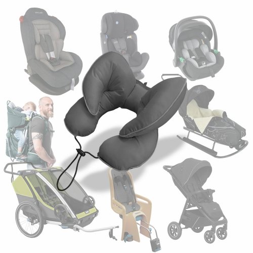 Подушка в коляску и автокресло Ontario Baby Baby Travel Classic Pillow Серый ART-0000646