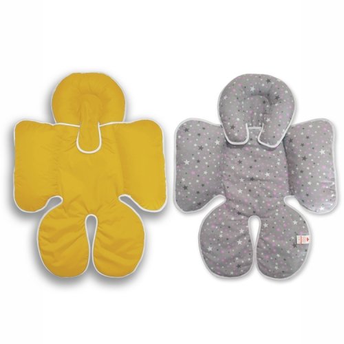 Матрасик в коляску и автокресло Ontario Baby Baby Protect Flanel Желтый ART-0000397