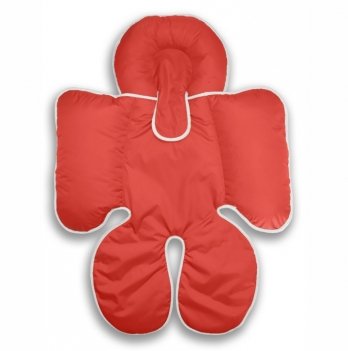 Матрасик в коляску и автокресло Ontario Baby Baby Protect Flanel Красный ART-0000038