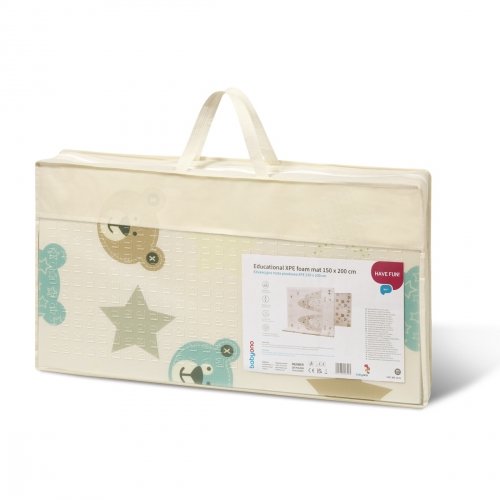 Развивающий коврик для детей двусторонний BabyOno 150x200 см 1576