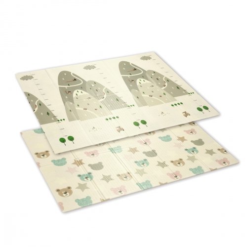 Развивающий коврик для детей двусторонний BabyOno 150x200 см 1576