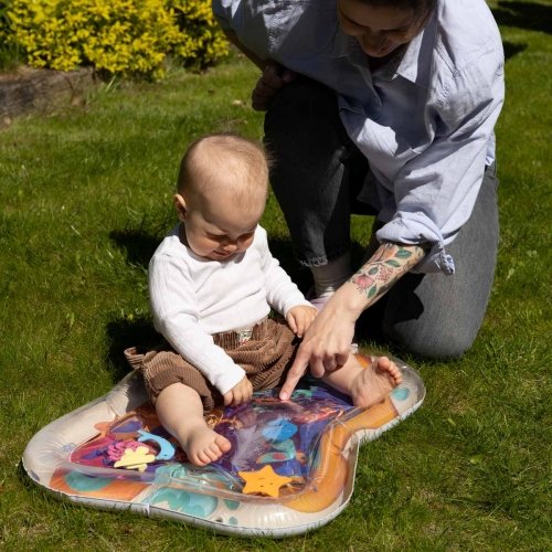 Развивающий водный коврик для детей BabyOno Коралловые рифы 66x50 см 827