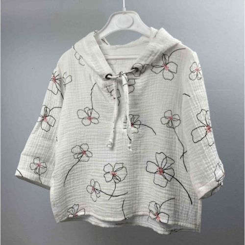 Муслиновая туника детская Lafleur 1 - 5 лет Муслин Белый 84930