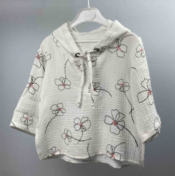 Муслиновая туника детская Lafleur 1 - 5 лет Муслин Белый 84930