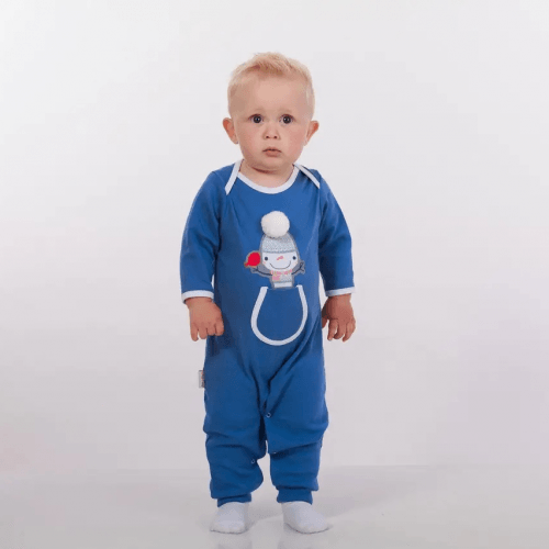 Человечек для новорожденных Magbaby Снеговик 0 - 12 мес Голубой 106238