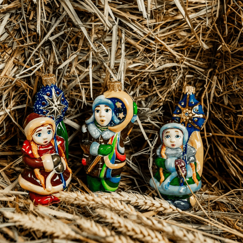 Елочная игрушка Rizdviani Istorii Рождественская колядница 12,5 см 4820001064360