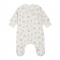 Человечек для новорожденных ЛяЛя Зайки с мишками 0 - 3 мес Футер Молочный/Серый/Бежевый 8ФТ036_6-195