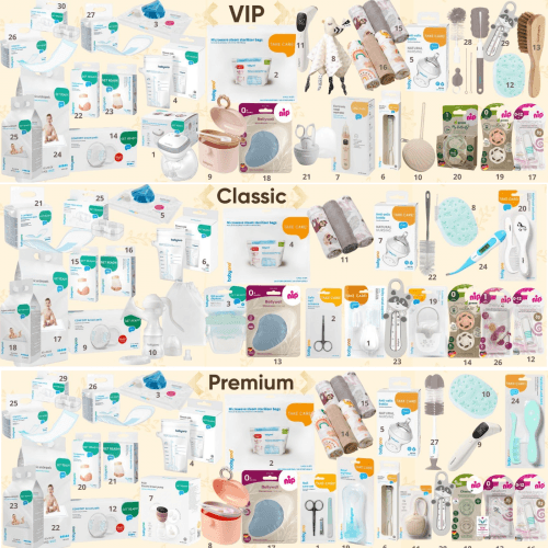 Сумка в роддом Evenly с наполнением Premium S-002