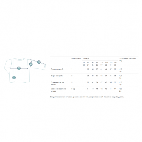 Вышиванка для девочки Ladan 2 - 5 лет Интерлок Белый/Красный VD1