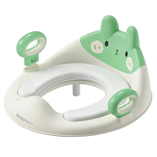 Детская накладка на унитаз Babyhood Зайчик Зеленый BH-134G