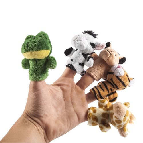 Игрушка на пальцы goki Тигр 15418G-1
