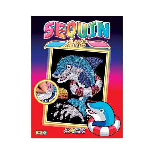 Набор для творчества Sequin Art Red Дельфин Джек SA1304