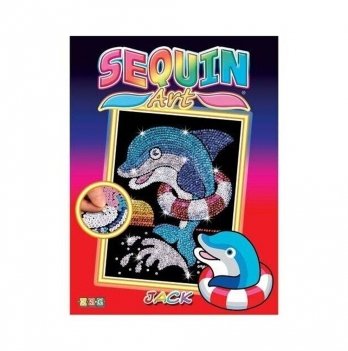Набор для творчества Sequin Art Red Дельфин Джек SA1304