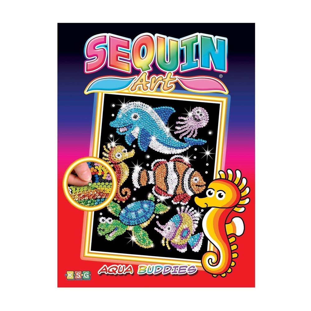 Набор для творчества Sequin Art Red Подводные друзья SA0908 Набор для творчества Sequin Art Red Подводные друзья SA0908