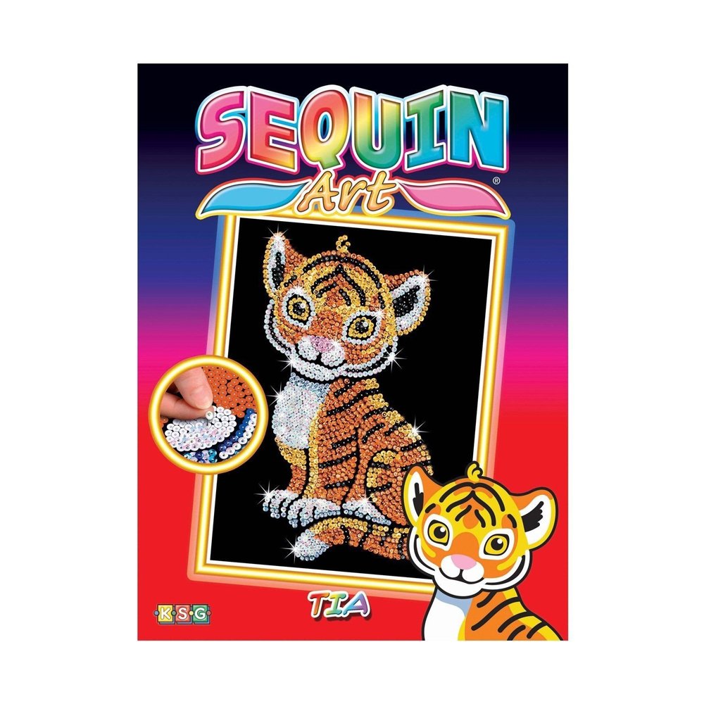 Набор для творчества Sequin Art Red Тигр Тиа SA1413 Набор для творчества Sequin Art Red Тигр Тиа SA1413