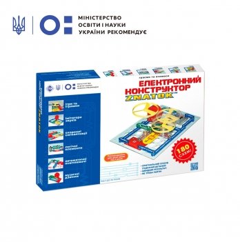 Электронный конструктор ZNATOK 180 схем REW-K003