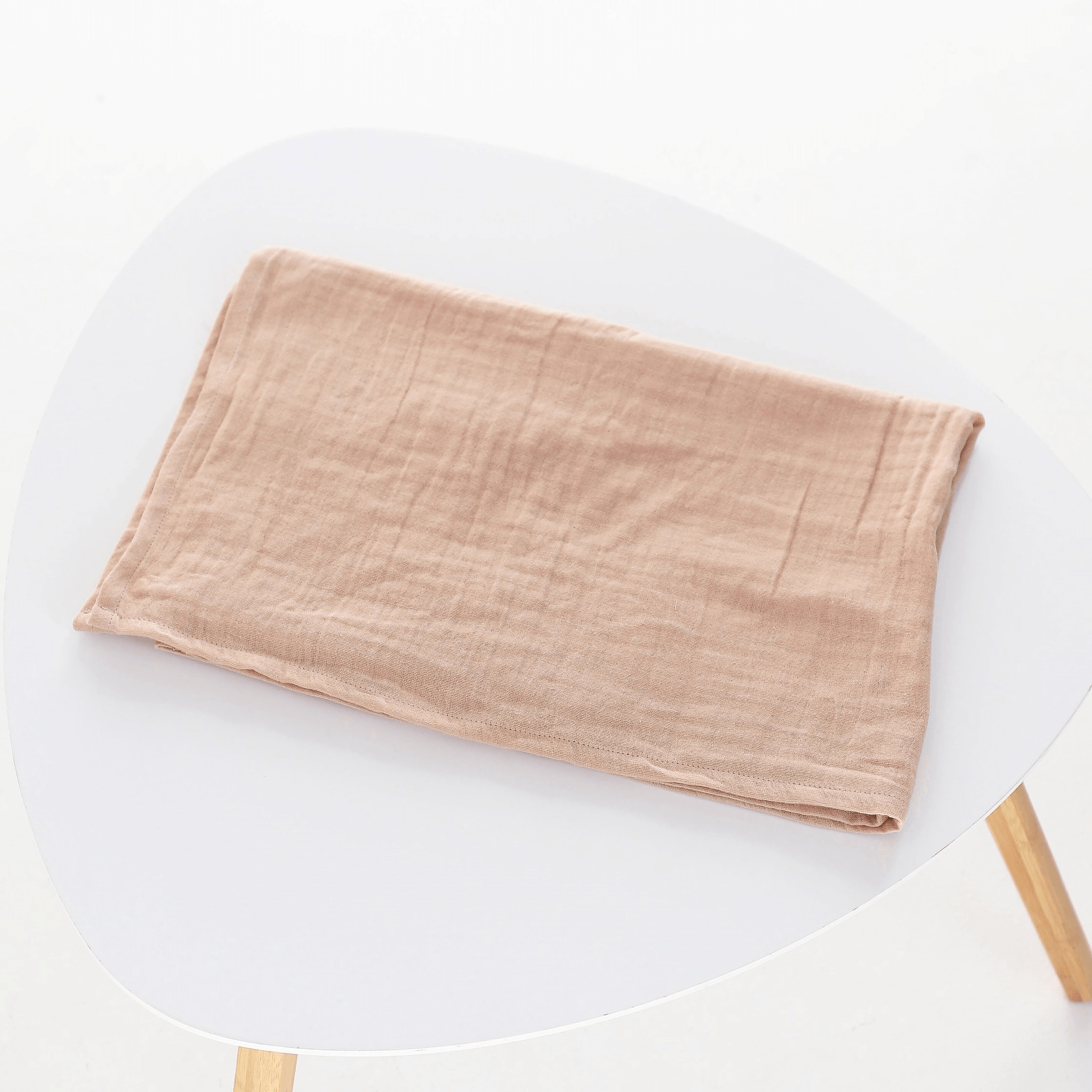 Муслиновая пеленка для детей ELA Textile&Toys Однотон Муслин Бежевый 100х80 см MD002BG Муслиновая пеленка для детей ELA Textile&Toys Однотон Муслин Бежевый 100х80 см MD002BG