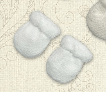 Перчатки Сніжок-3 махра Бетис Белый
