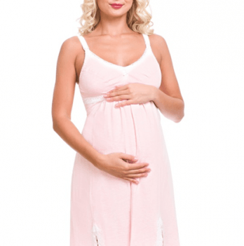 Ночная сорочка для беременных и кормящих мам DISSANNA 1236