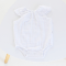 Бодик для новорожденных ELA Textile&Toys 0 - 24 мес Муслин Белый BS001WT