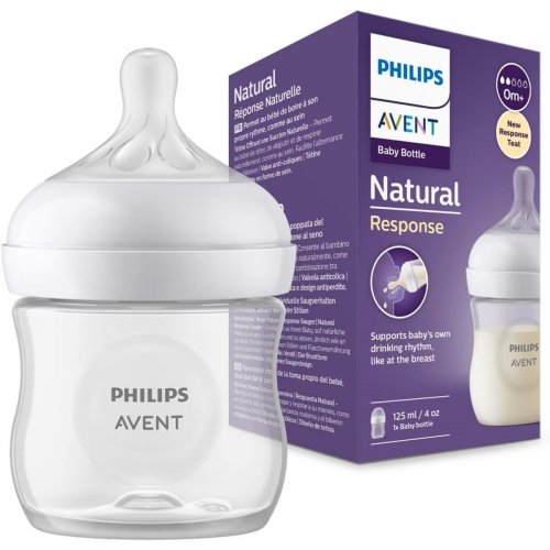 Бутылочка для кормления Avent Natural Response 0m+ 125 мл SCY900/01