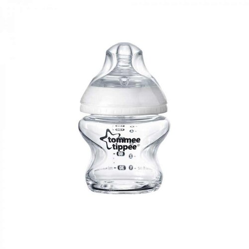 Антиколиковая бутылочка стеклянная Tommee Tippee Closer to Nature 0m+ 150 мл TT0030
