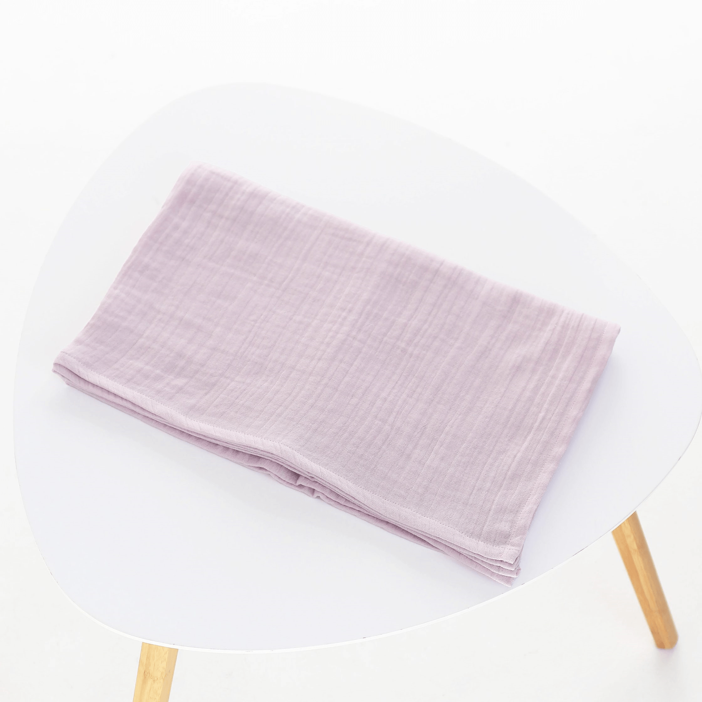 Муслиновая пеленка для детей ELA Textile&Toys Однотон Муслин Сиреневый 100х80 см MD002РР Муслиновая пеленка для детей ELA Textile&Toys Однотон Муслин Сиреневый 100х80 см MD002РР