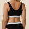 Бюстгальтер топ для беременных и кормящих Znana Mama Comfort черный