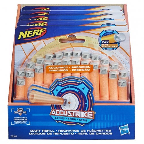 Набор патронов для бластеров Hasbro Nerf Accustrike 24 шт C0163