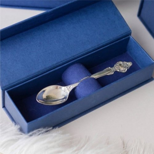 Серебряная ложка на первый зуб UD Kashtan СТ-01Ч