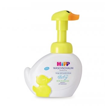 Пена для умывания и мытья рук детская HiPP BabySanft Уточка 250 мл DA90108