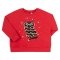 Новогодний джемпер детский Bembi Winter holidays 3 - 6 лет Трикотаж на флисе Красный ДЖ337