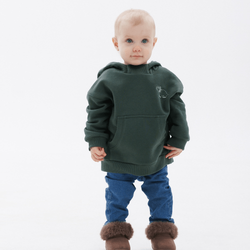 Худи на мальчика Bembi 1,5 - 5 лет Трикотаж шардон Зеленый 600 ДЖ370
