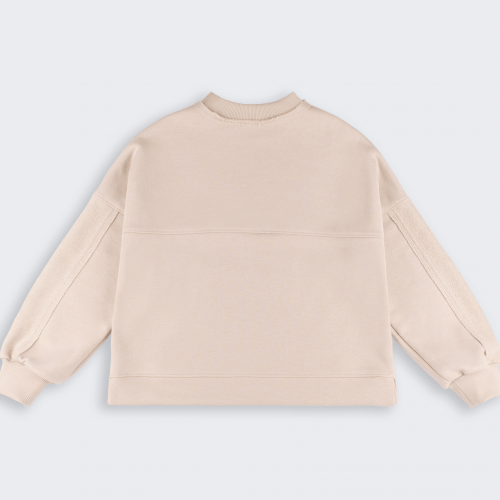 Джемпер для девочки Bembi 7 - 13 лет Трикотаж тринитка Молочный 200 ДЖ384