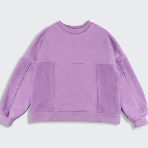 Джемпер для девочки Bembi 3 - 6 лет Трикотаж тринитка Сиреневый Q00 ДЖ384