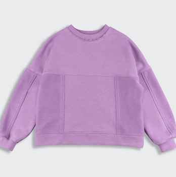 Джемпер для девочки Bembi 3 - 6 лет Трикотаж тринитка Сиреневый Q00 ДЖ384