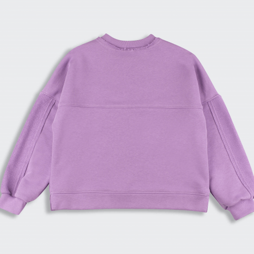 Джемпер для девочки Bembi 7 - 13 лет Трикотаж тринитка Сиреневый Q00 ДЖ384