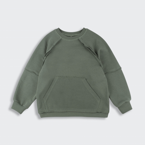 Джемпер для детей Bembi 1,5 - 6 лет Трикотаж тринитка Хаки V00 ДЖ385