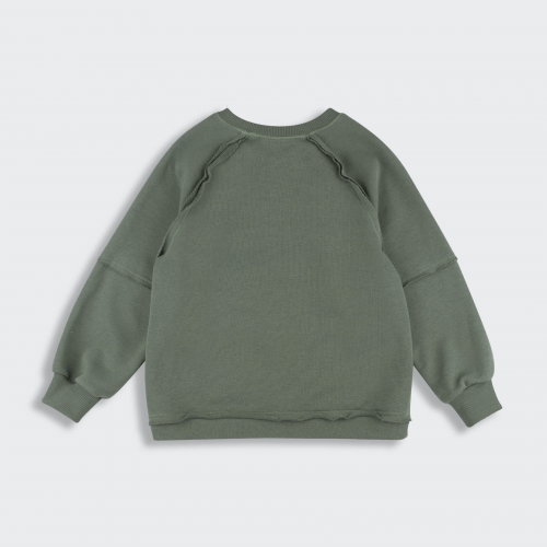 Джемпер для детей Bembi 7 - 13 лет Трикотаж тринитка Хаки V00 ДЖ385