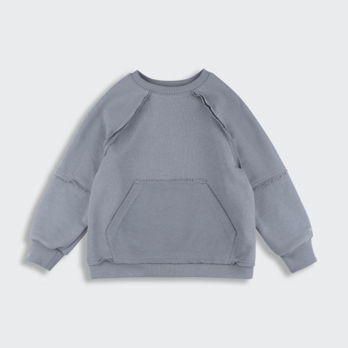 Джемпер для детей Bembi 7 - 13 лет Трикотаж тринитка Серый X00 ДЖ385