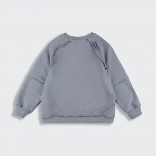 Джемпер для детей Bembi 7 - 13 лет Трикотаж тринитка Серый X00 ДЖ385