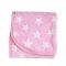 Велюровый плед для новорожденных Twins Star Розовый 80х104 см 1409-TVS-08