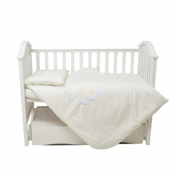 Детское постельное белье в кроватку Twins Babycentre Светло-бежевый 4011-ZBTMO-202